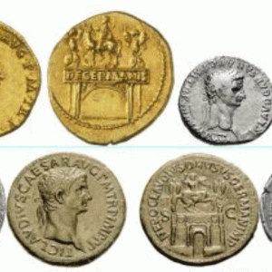 Alcune monete di epoca romana