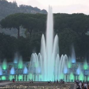 La fontana Esedra