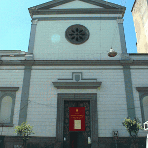 Il portale d’ingresso di San Severo al Pendino