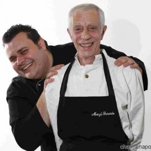 Gerardo Modugno e lo chef Mario Loina