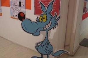 Il lupo azzurro a Castel dell’Ovo