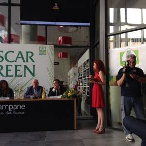 La cerimonia della consegna degli Oscar Green nel polo di Eccellenze Campane