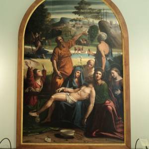 Una delle opere d’arte esposte al Museo