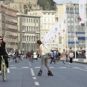 Napoli, il Lungomare Liberato