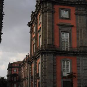 Particolare della reggia di Capodimonte)