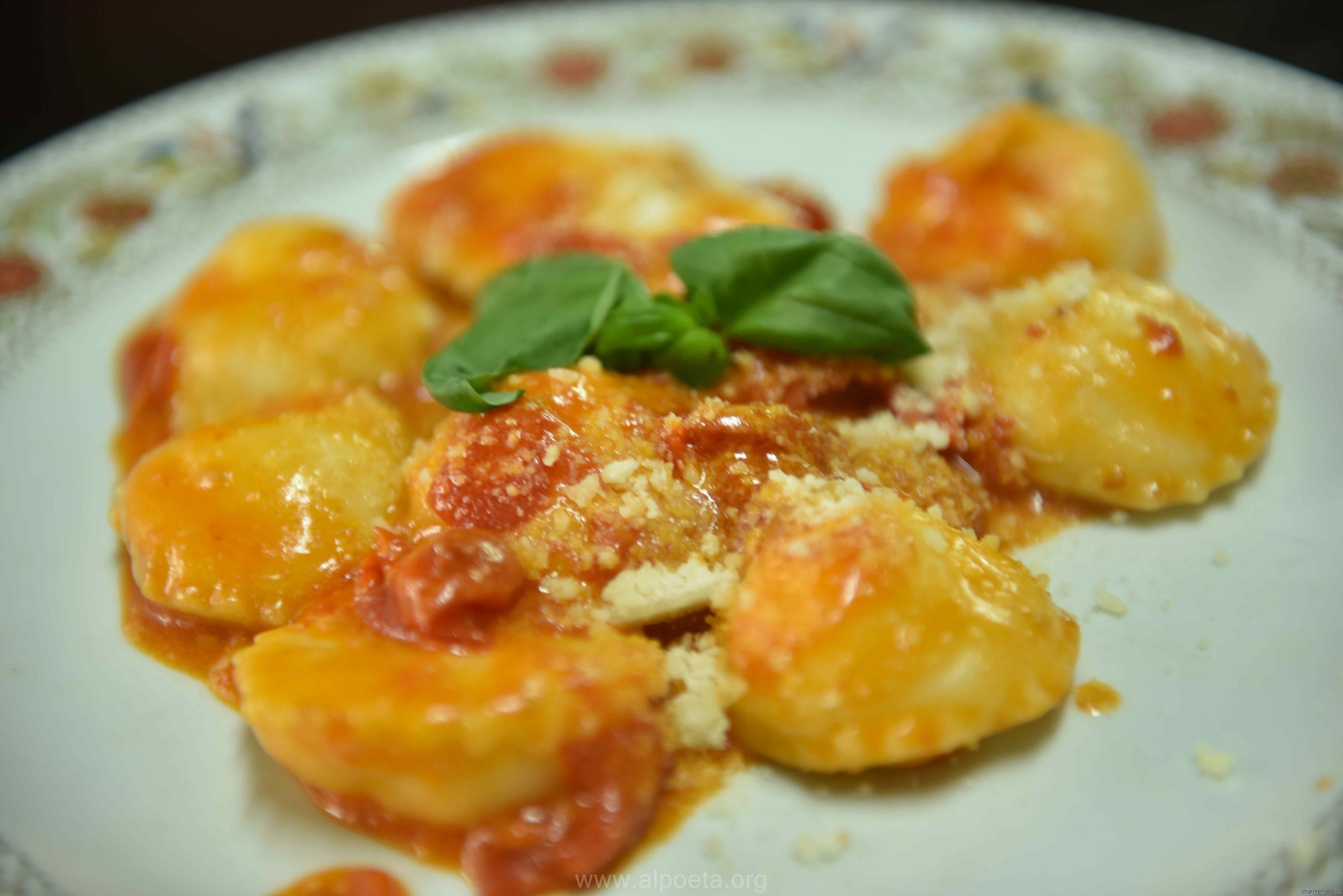 ravioli alla caprese