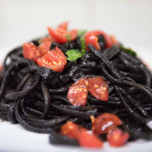 spaghetti al nero di seppia