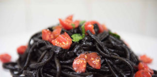 spaghetti al nero di seppia