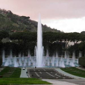 Mostra d’Oltremare, la Fontana dell’Esedra