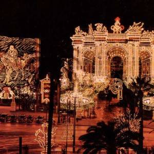 Le luminarie della festa