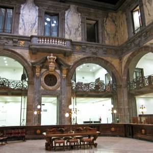 Gli interni del palazzo
