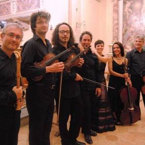 Un’altra immagine dei musicisti della Nuova Orchestra Scarlatti