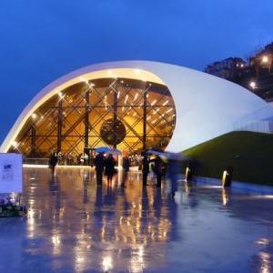 Ravello, l’Auditorium Oscar Niemeyer