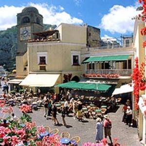 Capri, un’altra immagina della piazzetta