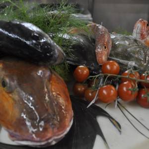 Caruso piatti di mare preparazione