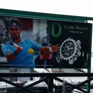 Il tennista Fognini testimonial della griffe caprese