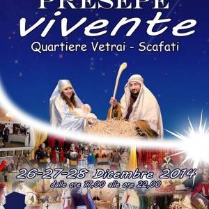 La locandina del Presepe Vivente di Scafati