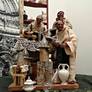 Pastori malati sul presepe