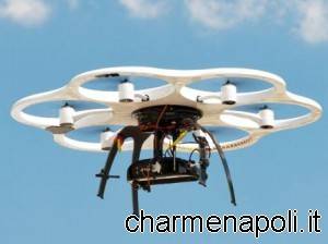 Il drone utilizzato per i rilievi