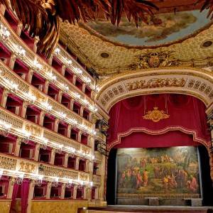 Il palco del San Carlo