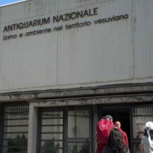 L’ingresso dell’Antiquarium di Boscoreale
