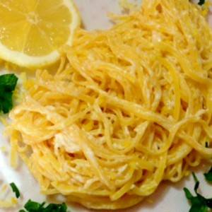 tagliolini crema limone amalfitana