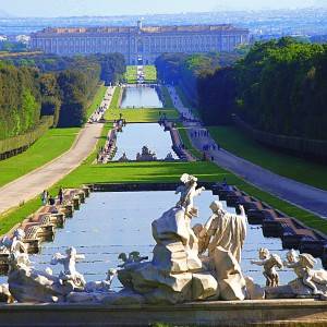 Il magnifico parco della reggia di Caserta