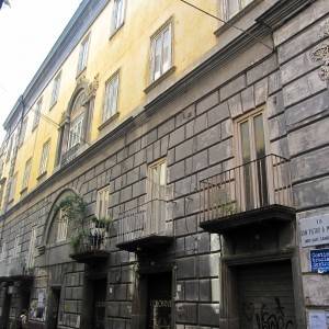 Napoli, il palazzo del Conservatorio