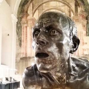 Particolare di scultura napoletana