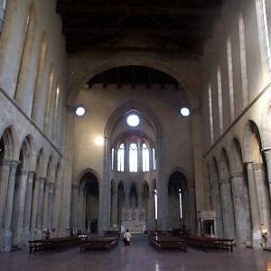 San Lorenzo Maggiore, l’interno della basilica