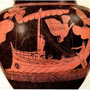 Mito Sirena Ulisse Vaso