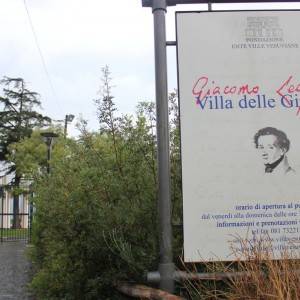 Villa delle Ginestre a Torre del Greco, dove Leopardi soggiornò dal 1836 al 1837