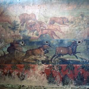 Casa del criptoportico, affreschi