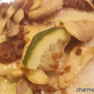 scaloppine funghi limoni verdi procida