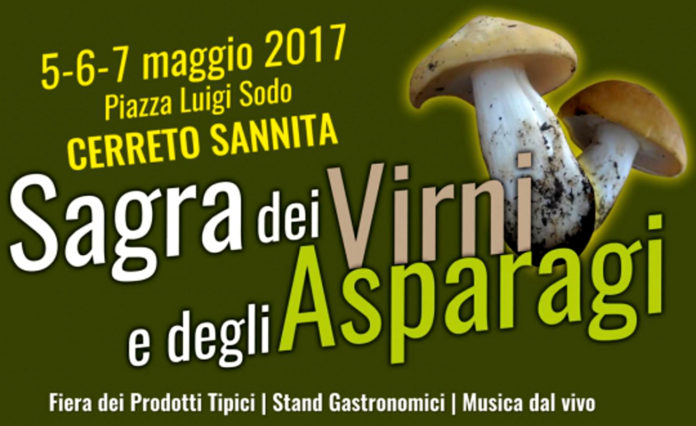 sagre campania maggio 2017 virni e asparagi cerreto sannita