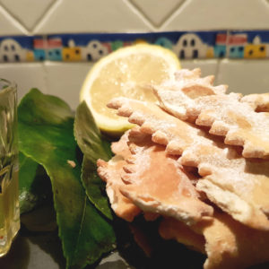 chiacchiere al limoncello