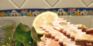 chiacchiere al limoncello