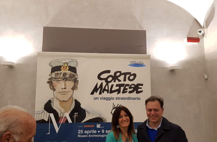 Patrizia Zanotti e Paolo Giulierini al MANN - ph. Elisabetta Pagliarulo
